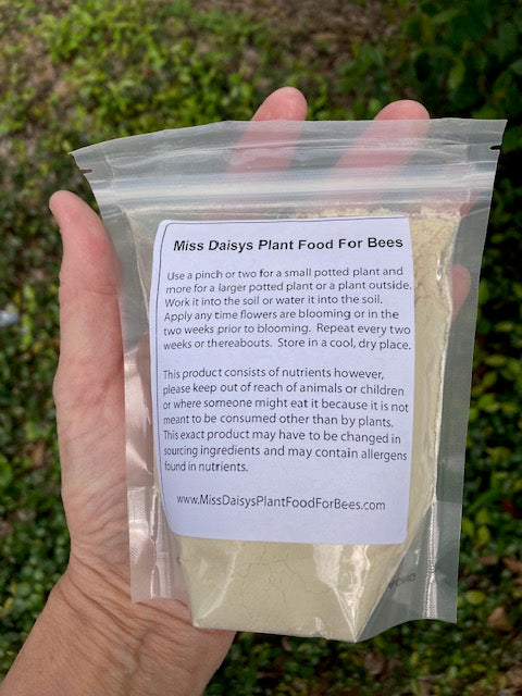 miss diasy's plant food for bees